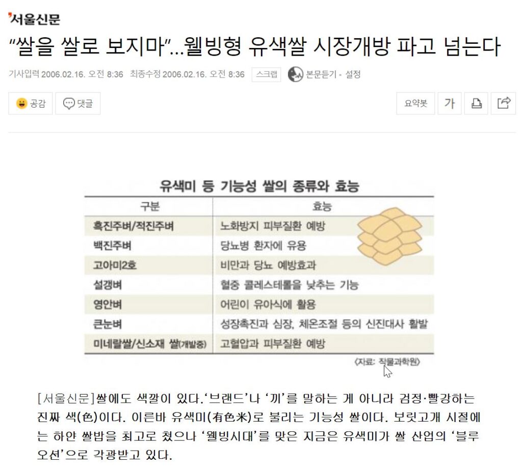 햇쌀가게 수향미 백진주 찰진쌀 여리향 경기미 햅쌀 선물 추천